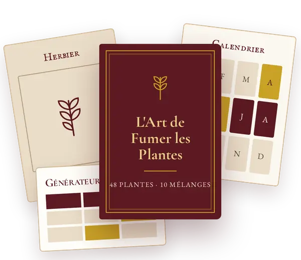 Le pack L’Art de Fumer les Plantes : guide, herbier, calendrier et générateur